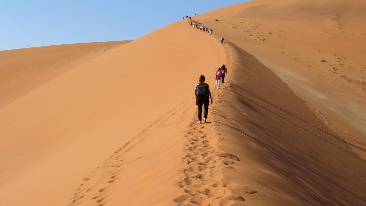 Keajaiban Big Daddy Dune, Bukit Pasir Menjulang yang Menarik Turis ke Namibia